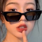 Vintage-Inspired Small Square Fashion Glasses - Trendy Black Frame with Decorative Lenses, Unisex for Men and Women, Stylish and Functional Accessory, Fashion Glasses