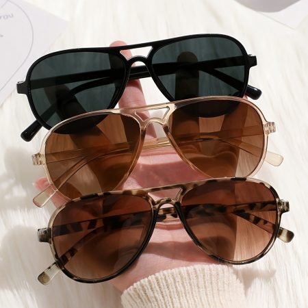 1/ 3-Pack Women's Double-Bridge Casual Fashion Glasses | Minimalist Daily Essentials
