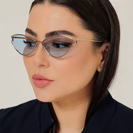 Stylish Cat-Eye Metal Frame Fashion Glasses for Women - Light Luxury, High-End Design with Hollow Details, Trendy & Durable, Perfect for Casual or Formal Occasions, Cat Eye Glasses